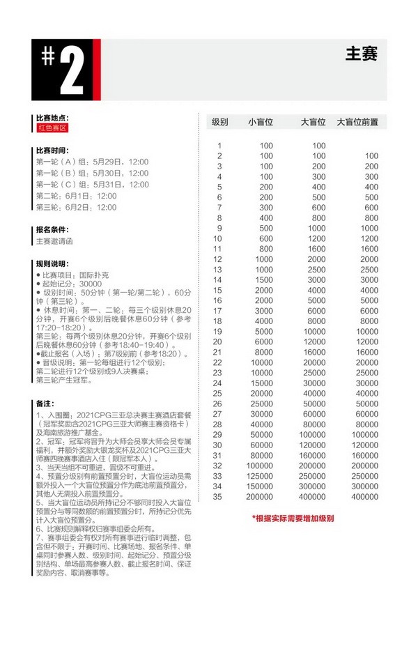 2021CPG®济南选拔赛-详细赛程赛制发布