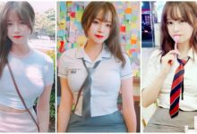 制服學生妹好兇啊！發育超好「把衣服撐爆」，這乳量真的太重了！-蜗牛扑克官方-GG扑克