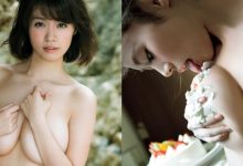 自己舔自己！「Ｉ奶正妹」低頭大舔奶油　軟嫩巨乳太誘惑！-蜗牛扑克官方-GG扑克