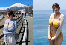 把富士山比下去了！巨乳YouTuber挺不科學身材朝聖日本第一高峰-蜗牛扑克官方-GG扑克