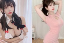 南韓美胸兔兔「雪乳好飽滿」！粉色旗袍曲面曼妙，側面挺出「大奶細腰蜜臀尻」-蜗牛扑克官方-GG扑克