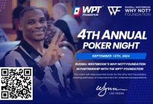 【EV扑克】趣闻｜NBA球星拉塞尔·威斯布鲁克将与WPT基金会举办扑克之夜-蜗牛扑克官方-GG扑克