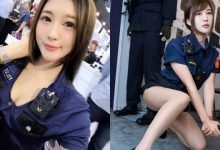 甜美女警「鈞君」性感出擊！前凸後翹制服遮不住，迷你短裙露出「白皙美腿」～-蜗牛扑克官方-GG扑克