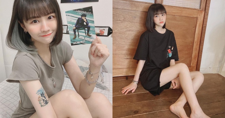 高人氣 YouTuber「許瑜」可愛又不失性感！「下身失蹤」穿搭大秀白皙美腿