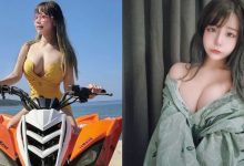 巨乳正妹「菲菲」沿海線放曬「大車燈」，粉絲狂躁跪求上車！-蜗牛扑克官方-GG扑克